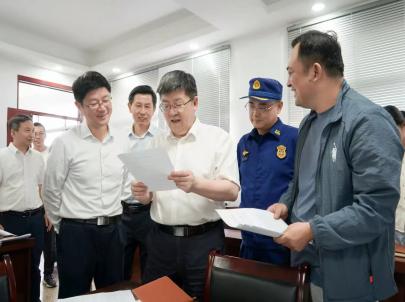 任泽锋督导安全生产工作